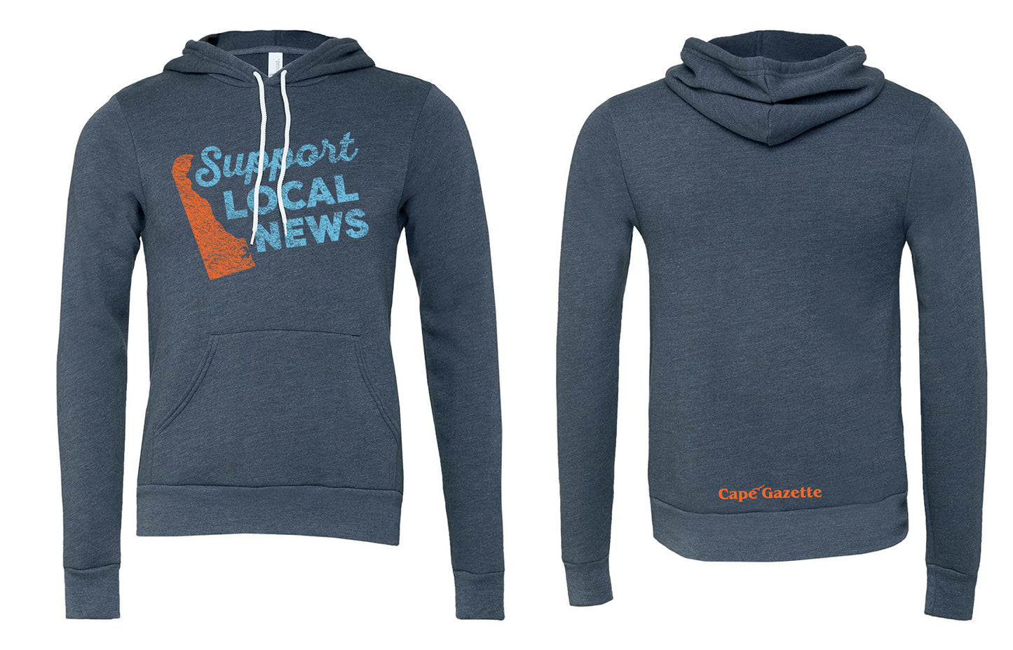 Support Local News Fleece Pullover Hoodie